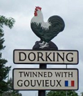 Dorking Town Sign